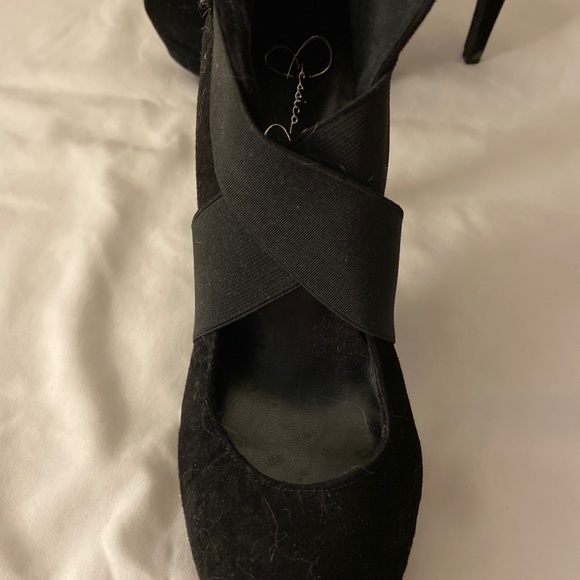 Bandage strap suede heels - Picture 2 of 5